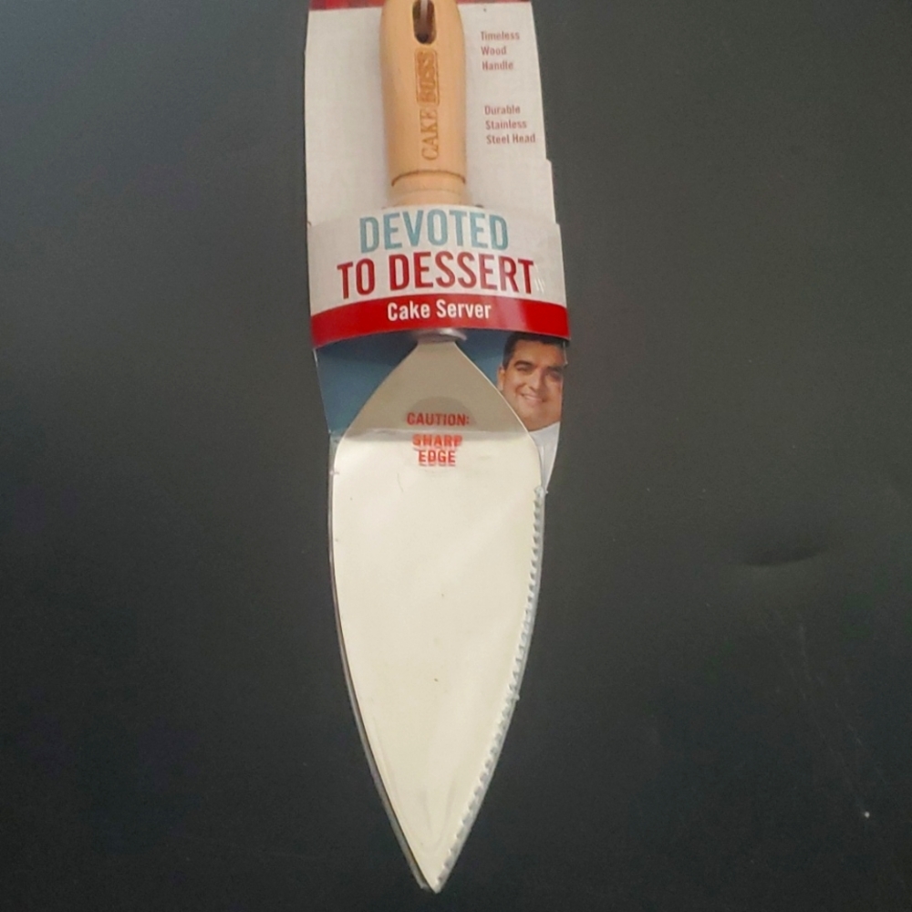 Cake boss cake server NEW